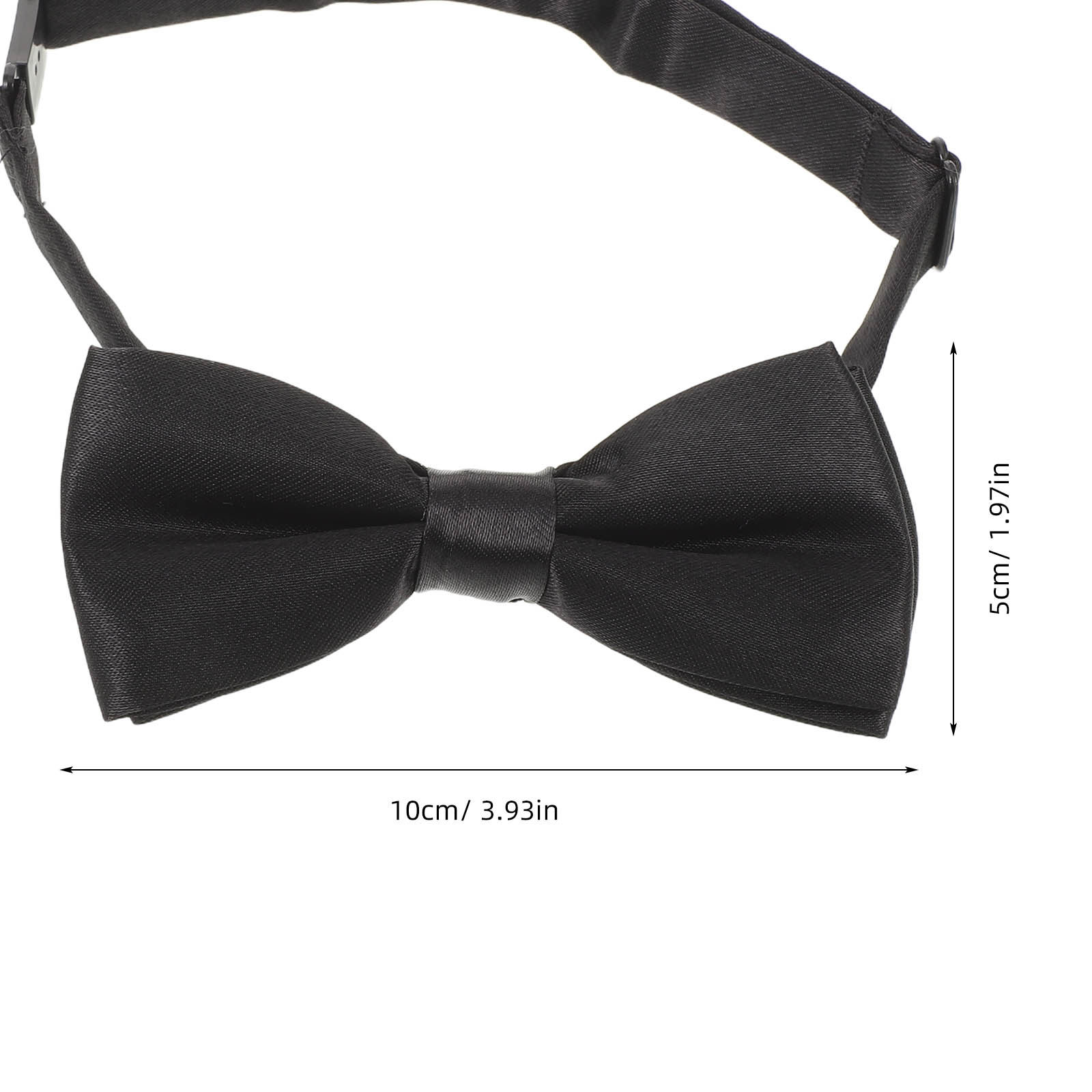 Black Adjustable Kids Bow Tie  - огляд і ціна Bow Tie Pre Tied