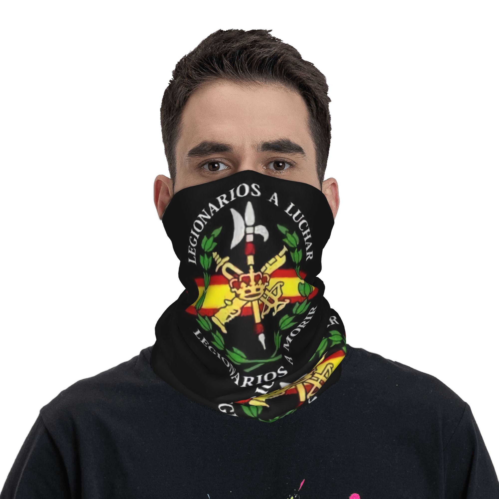 Custom Spanish Legion Bandana  - огляд і ціна Neck Warmer Tube