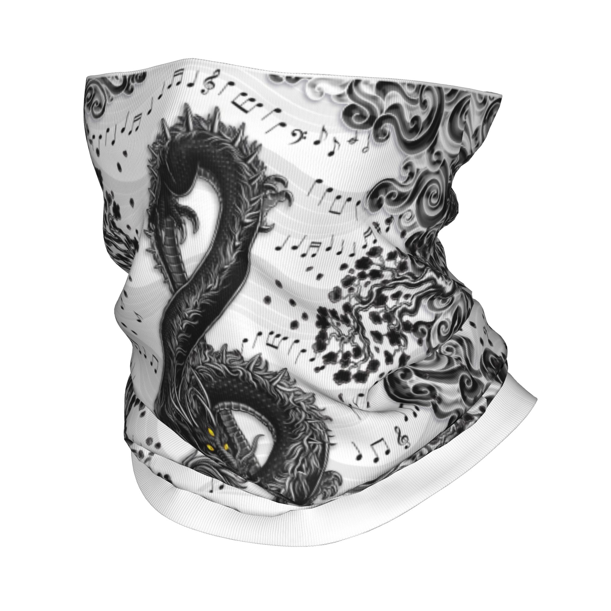 Custom Treble Clef Music Drago - огляд і ціна Neck Warmer Tube