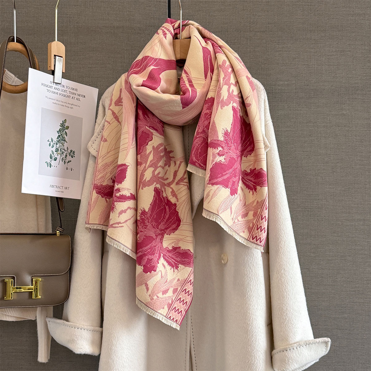 Autumn Cashmere Scarf for Wome - огляд і ціна Woven Scarf Blanket