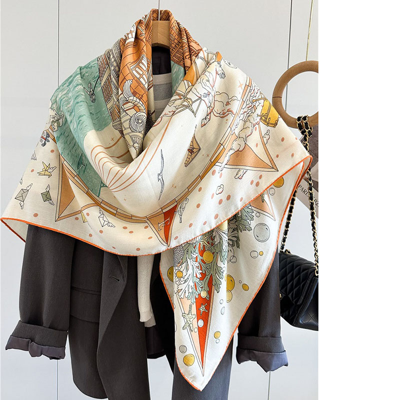 Womens Luxury Wool Blanket Sca - огляд і ціна Woven Scarf Blanket
