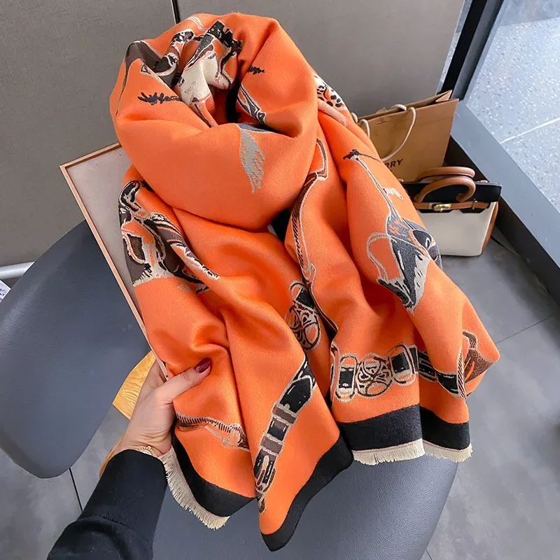 2024 Luxury Warm Pashmina Shaw - огляд і ціна Woven Scarf Blanket
